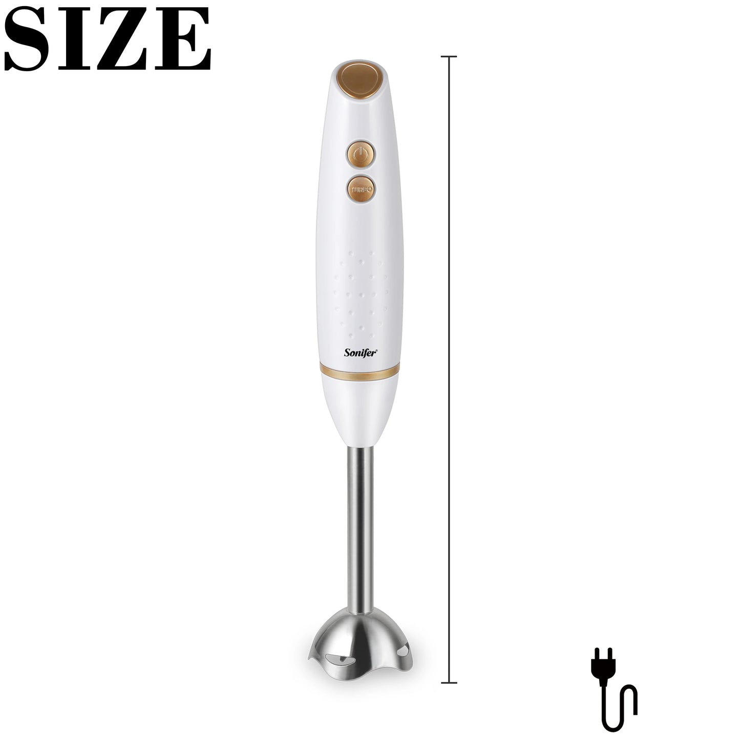 Sonifer SF-8104 Hand Blender
2-Speed Hand Blender
Stylish Hand Blender
High-Power Motor Blender
Fast and Efficient Blender
Convenient Kitchen Blender
Fashionable Hand Blender